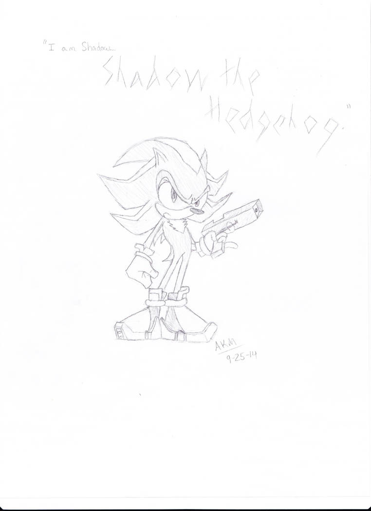Shadow the Hedgehog - Sketch