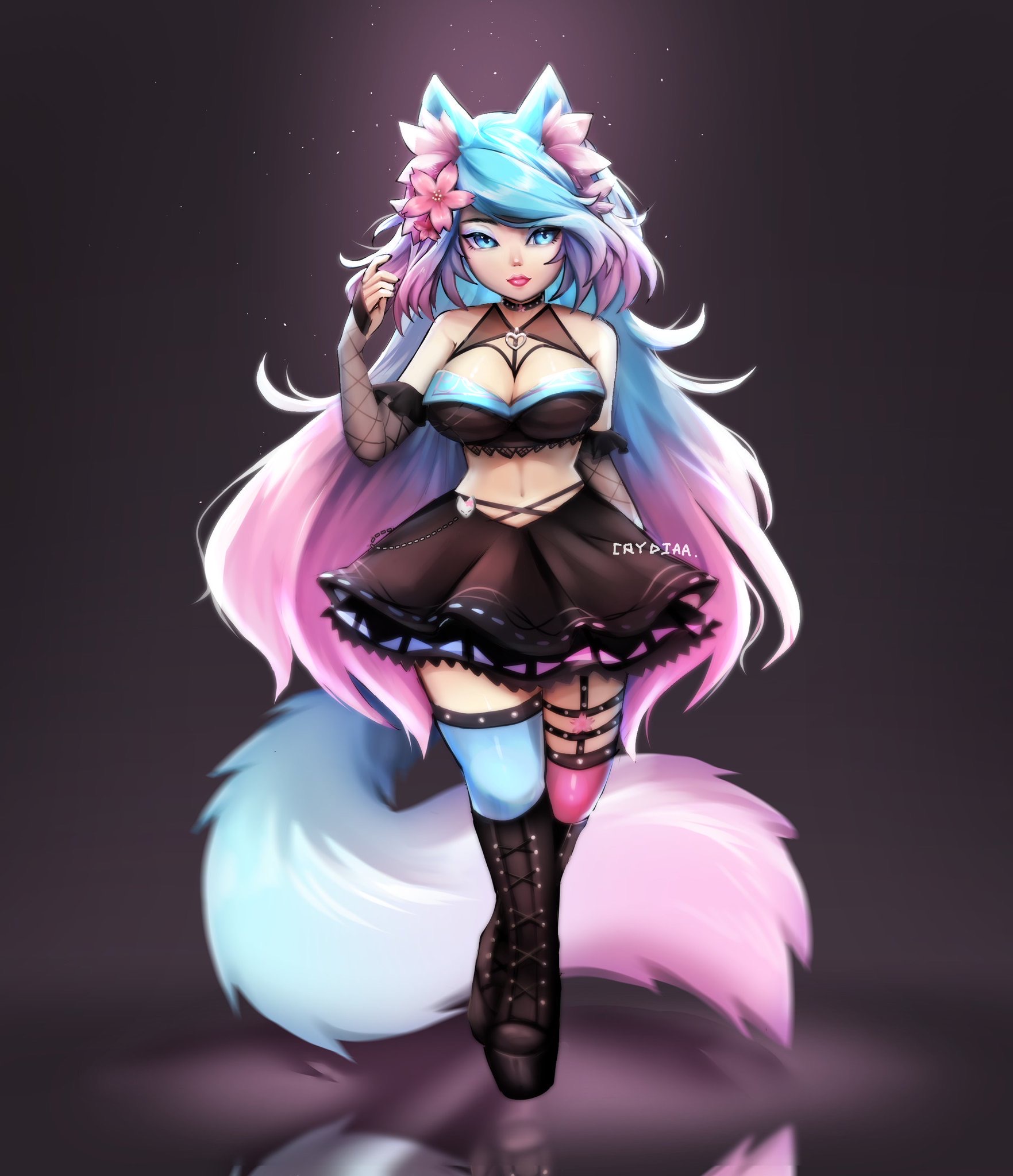 Silvervale Desktop Silvervale fanart by crydiaa on DeviantArt