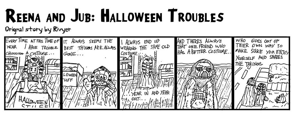 Reena and Jub: Halloween Troubles.