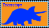 Triceratops Stamp by DinoLover09