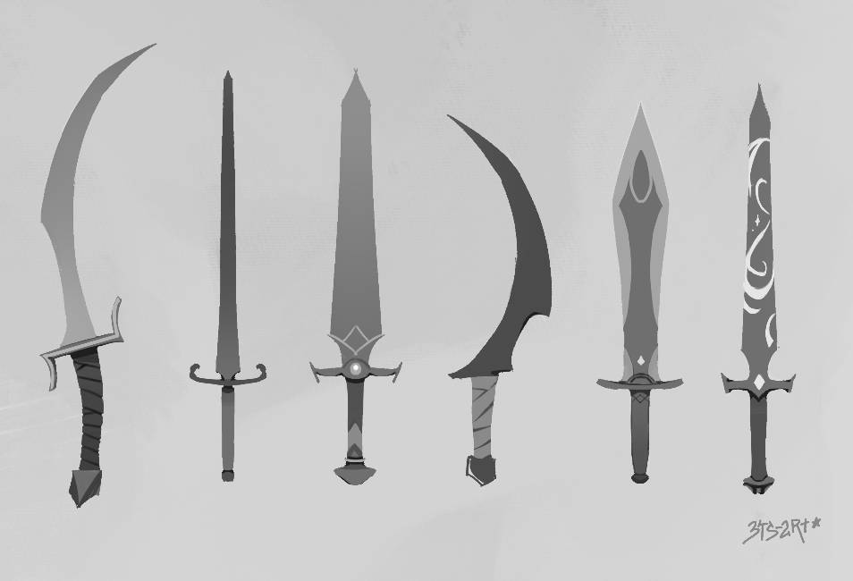 Sword design practice by 3Ts-art on DeviantArt