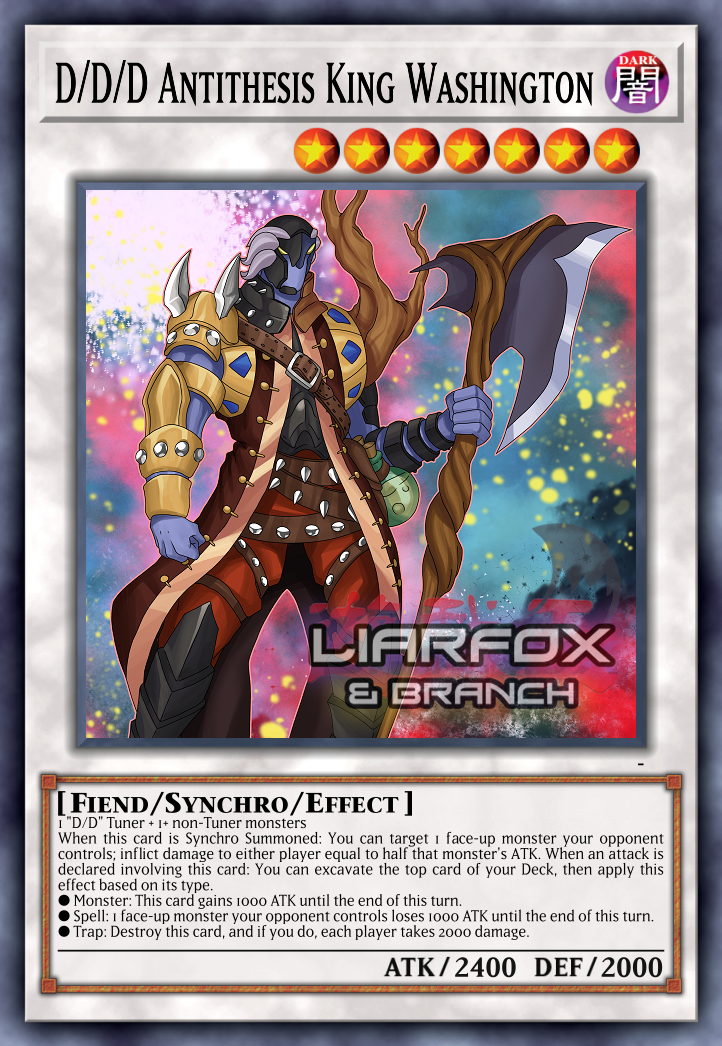 D/D/D Antithesis King Washington by TheFoxThatLies on DeviantArt D/D/D Antithesis King Washington by TheFoxThatLies on DeviantArt