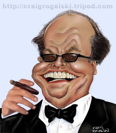 Jack Nicholson Caricature