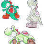 Yoshi doodles