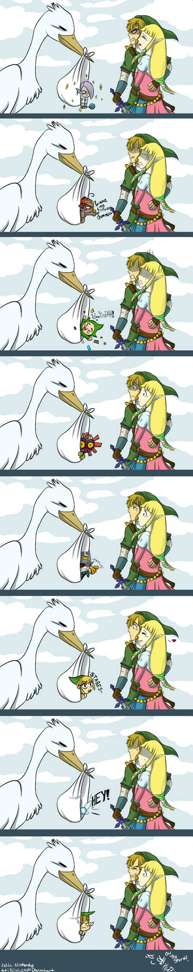 Zelda: The Stork