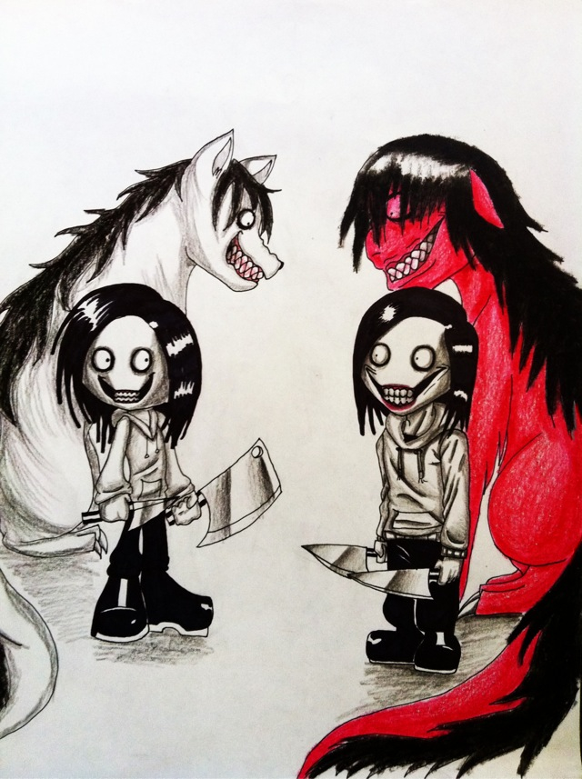 Collab: Jeff The Killer and SmileDog