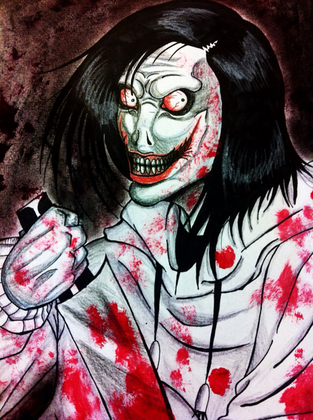 Jeff The Killer Doodle  Jeff the killer, Creepypasta, Killer