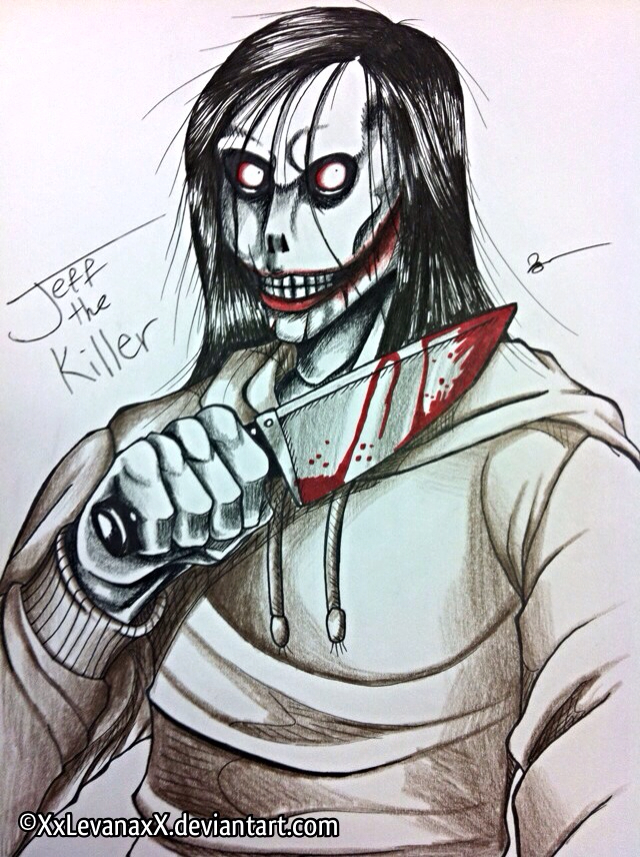 Jeff the Killer (Creepypasta fanart) by Rierden201 on DeviantArt