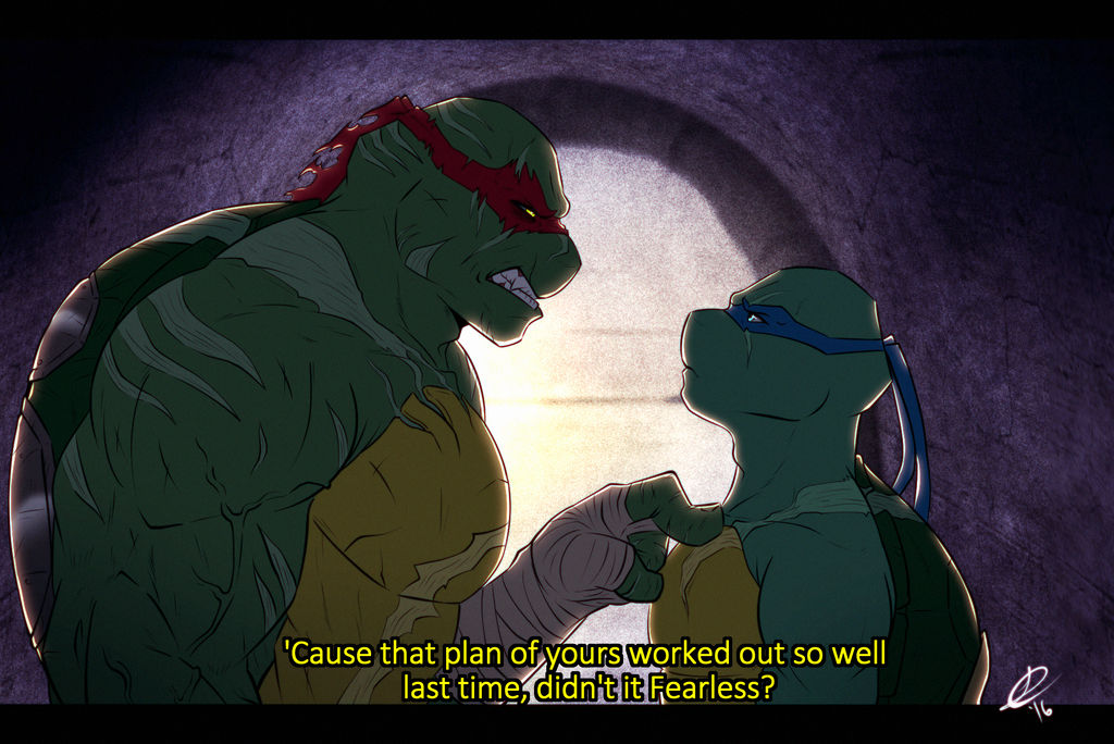 Leo X Raph Rise Commission Raph and Leo by XxLevanaxX on DeviantArt
