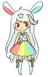 Gaia: Rainbow Plusie by megan-lemon