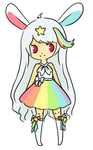 Gaia: Rainbow Plusie by megan-lemon
