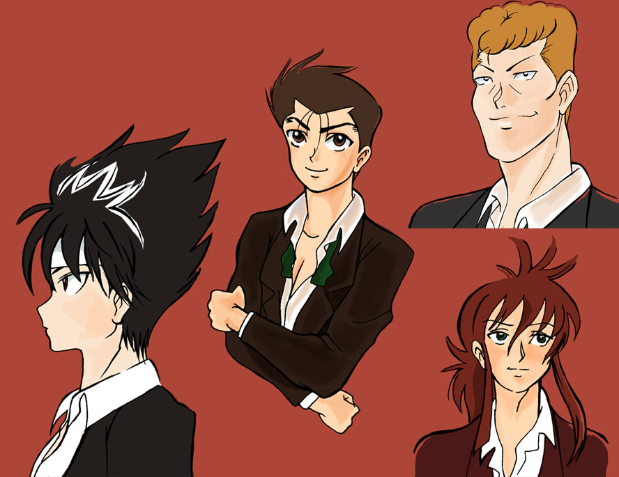 Yu Yu Hakusho red back