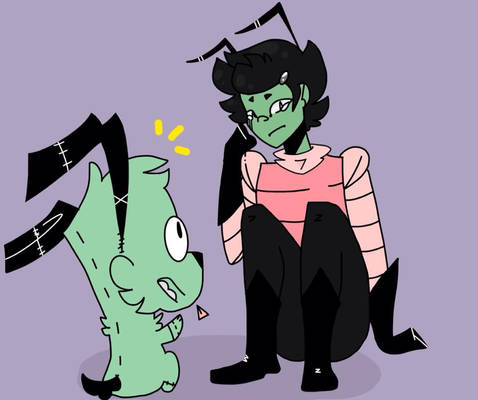 [Invader Zim] Invader Zim and Gir