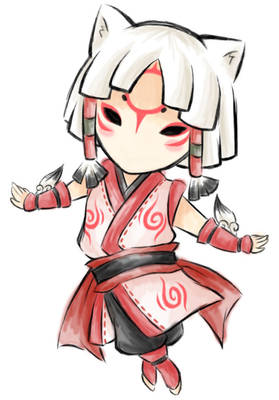 Okami: Human Form Chibiterasu