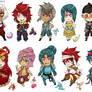 PKMN Chibi Gijinka Set 03