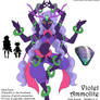 Steven Universe OC: Violet Ammolite