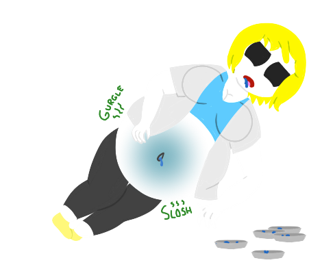 Padding Stuffing Inflation (Inflation/Stuffing) Blueberry pie blues by Its-Sophie on DeviantArt