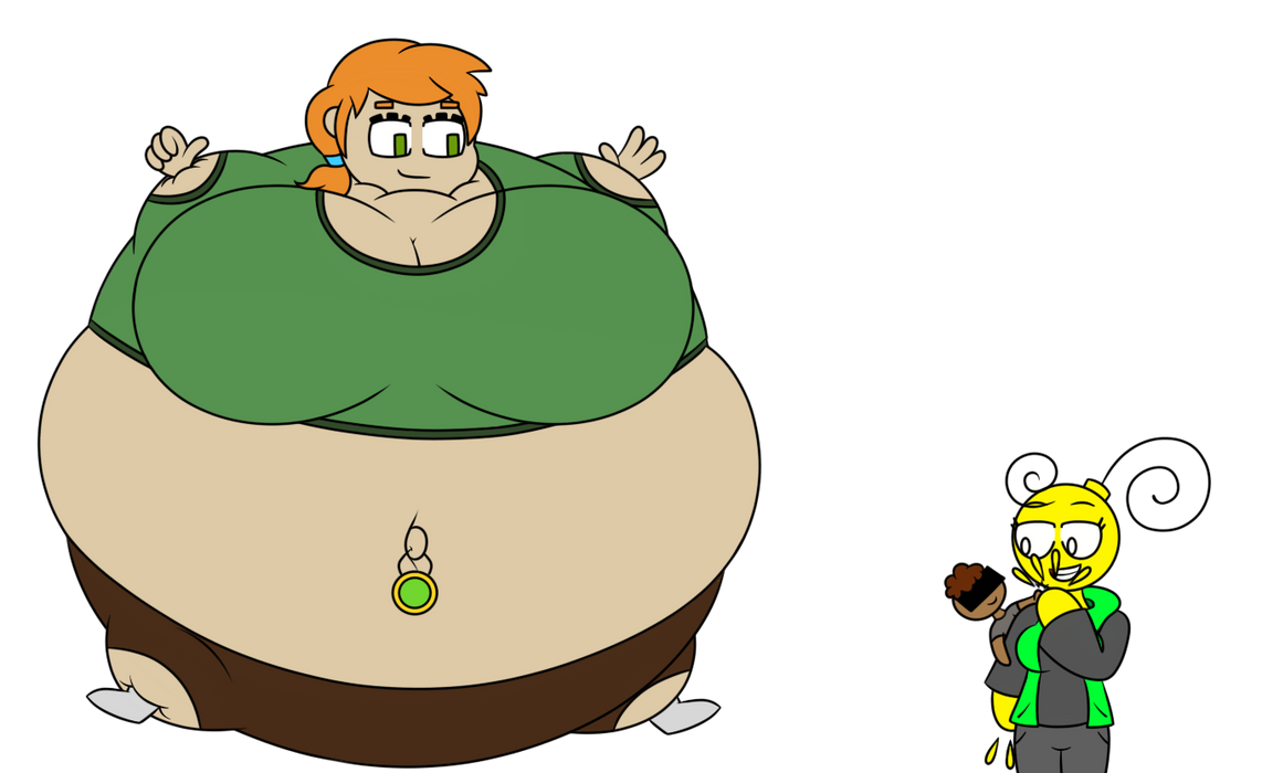 Minecraft Alex Inflatin (Inflation) Rounder rounded Alex by Its-Sophie on DeviantArt