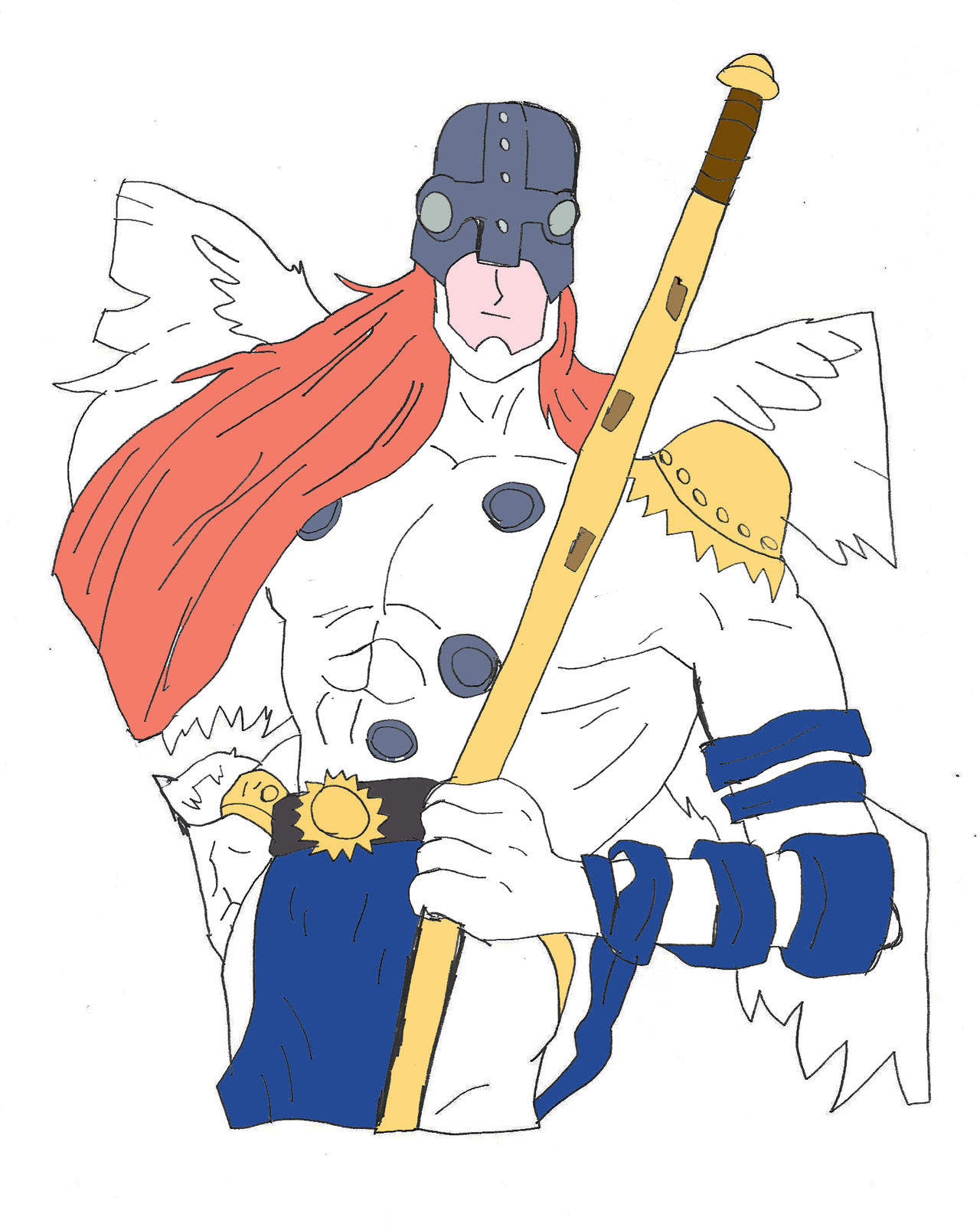 Angemon by romline5 on DeviantArt