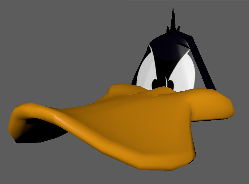 Daffy Duck 3D by romline5 on DeviantArt