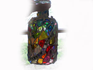 Mosaic Bottle (view 2)