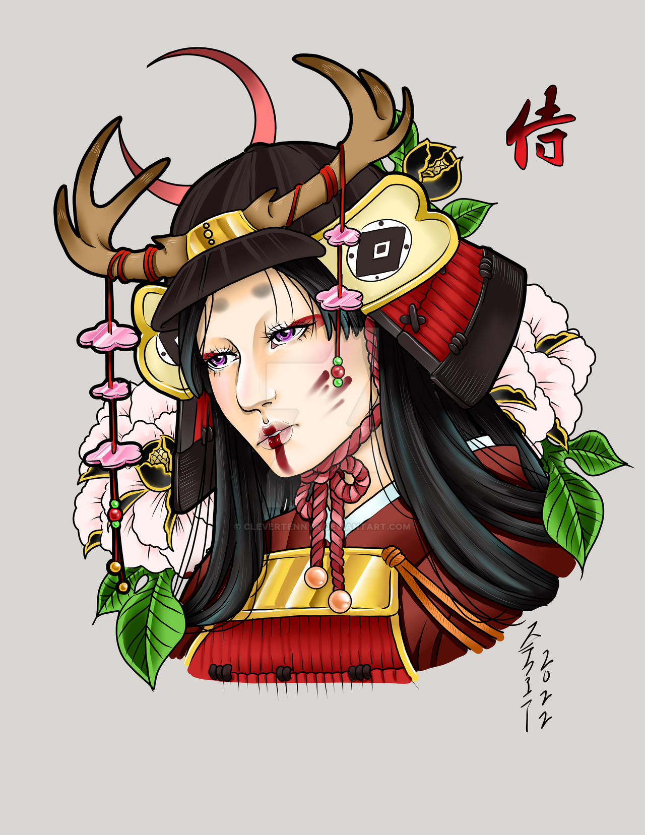 Female Samurai by CleverTennya on DeviantArt
