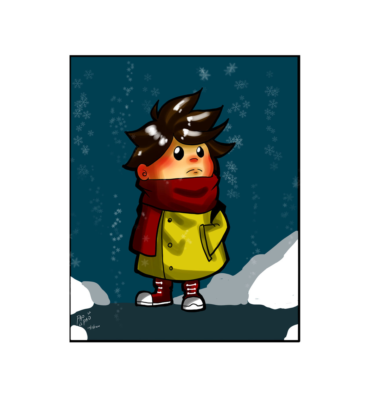Deviantart Snow Snow by Paopaodraws on DeviantArt