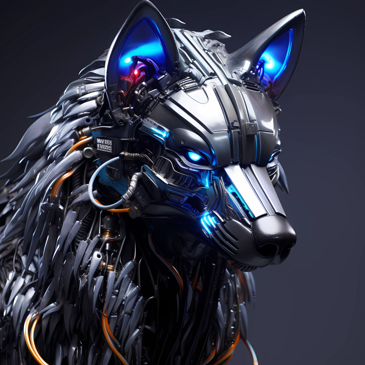 Computer Wolf Deviantart Cyber Wolf by thekingswolf on DeviantArt