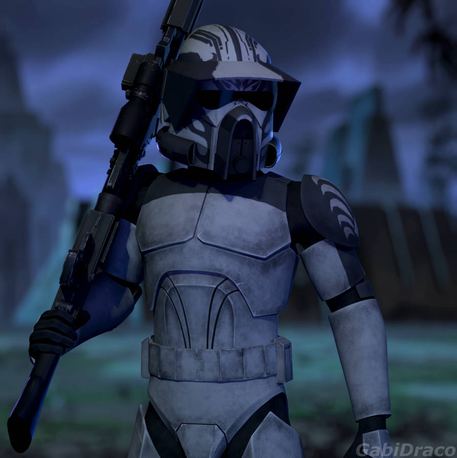 Red 104th 104th Arf Clone Trooper by Gabidraco on DeviantArt