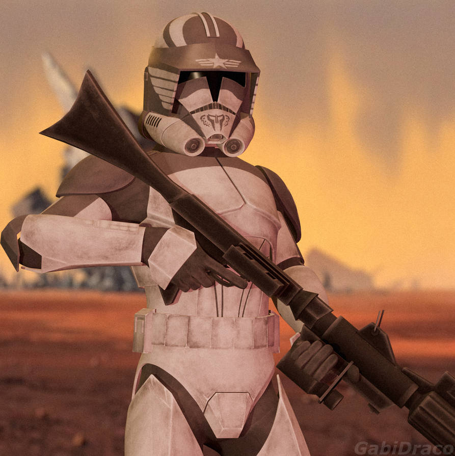Red 104th 104th Heavy Clone Trooper Anthem by Gabidraco on DeviantArt