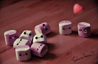 valentines marshmallows.