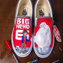 Hand painted Big Hero 6 vans