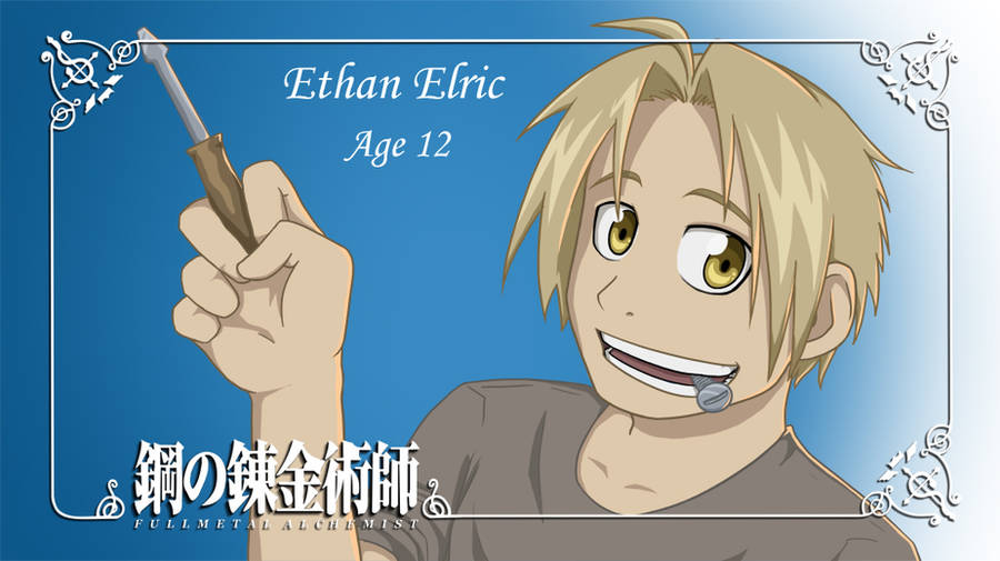 Ethan Elric - Name Card by FLASOK