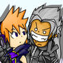 Neku and Xemnas