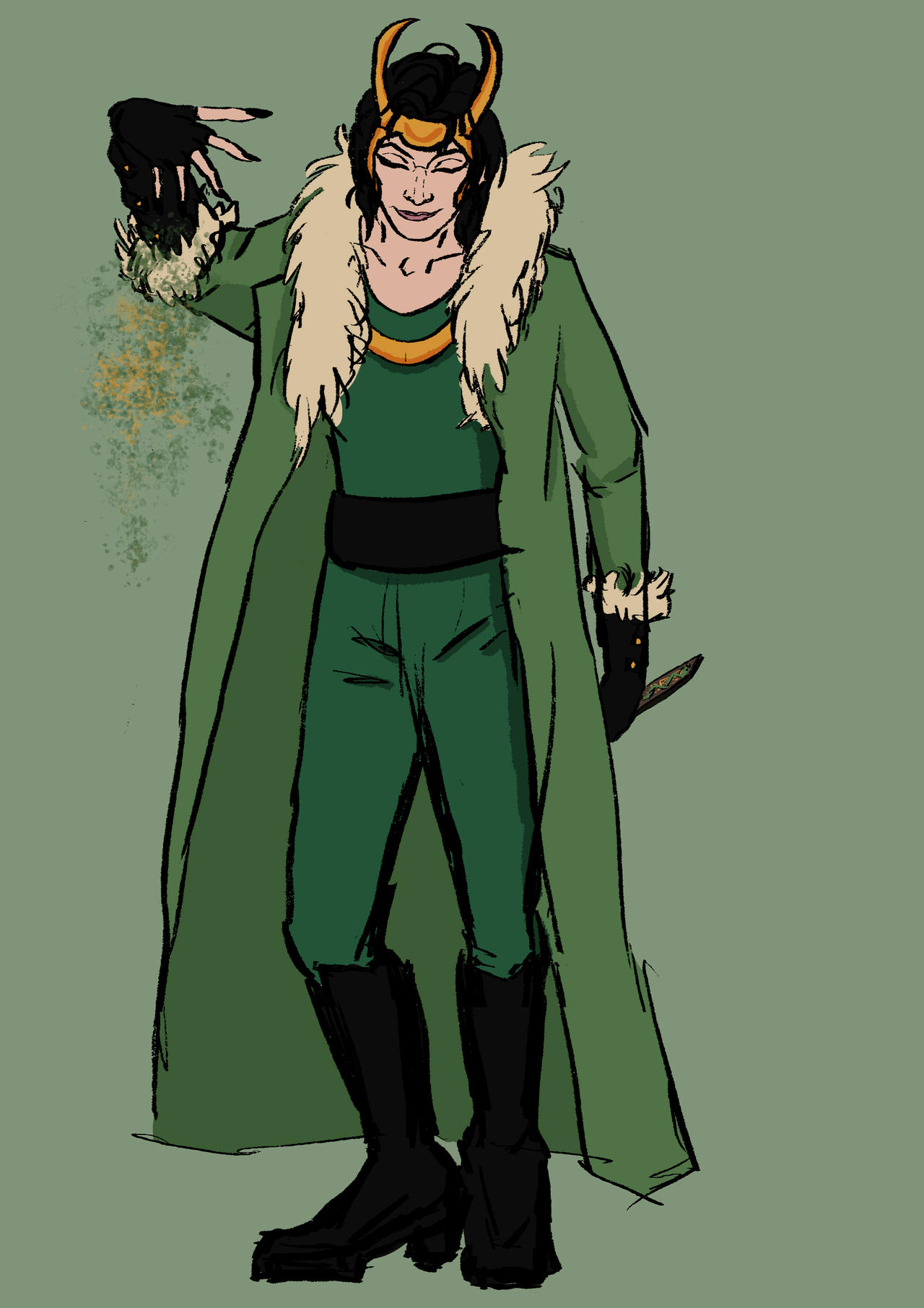 Fem!Loki by Anosmaleh on DeviantArt