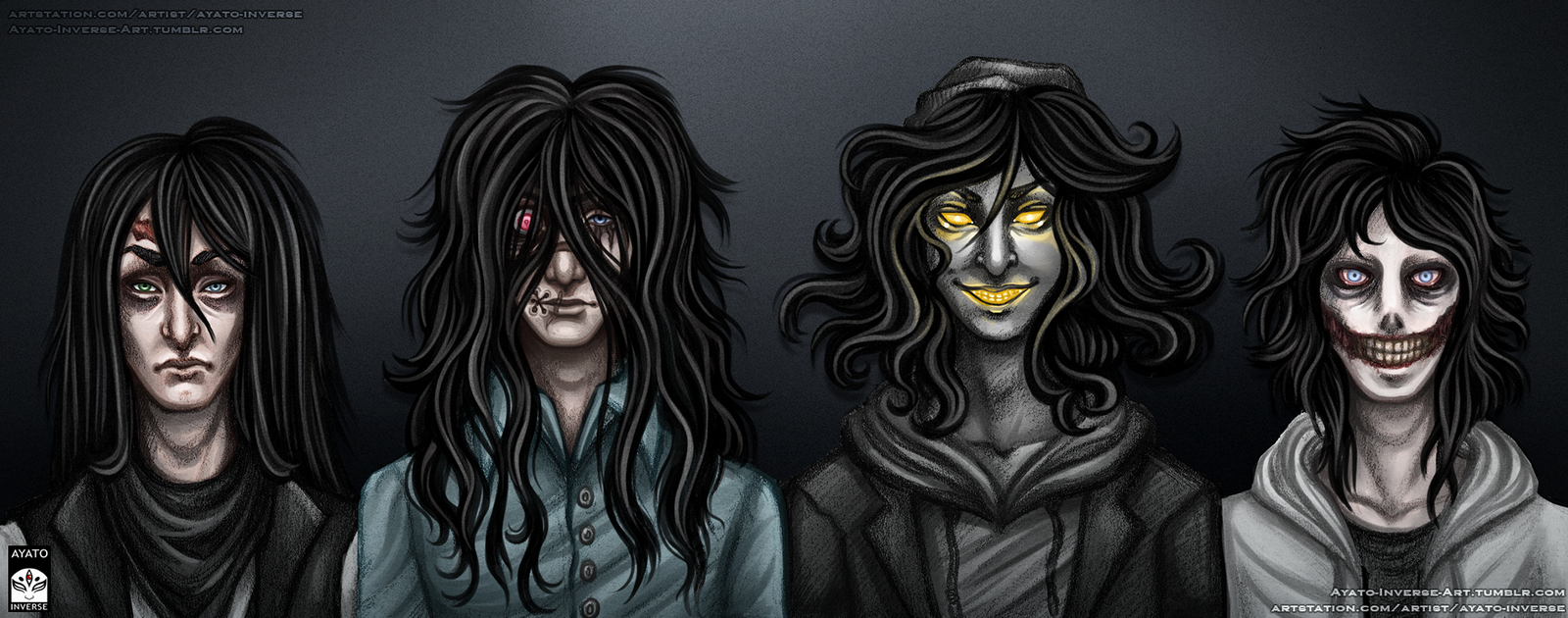 Creepypasta - Long Black Hair Squad