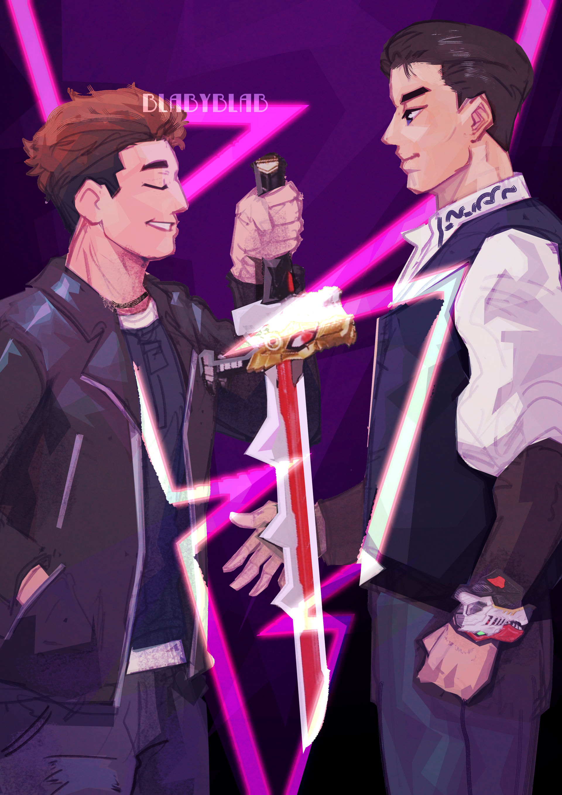 Bamba Rider Passing on (Javier and Bamba) by blabyblab on DeviantArt