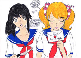 Dont Touch My Senpai B++ch!!!!!!