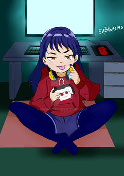 Gaming Girl Speedpaint