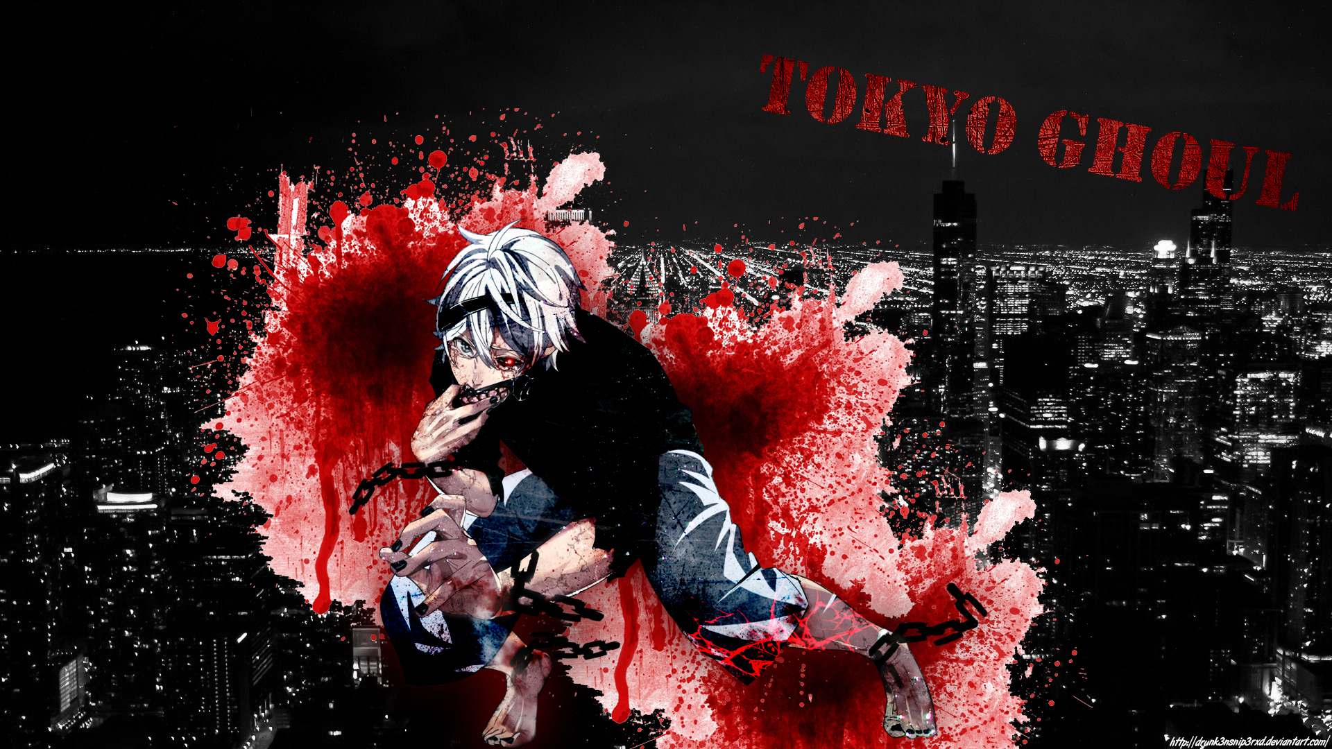 Tokyo Ghoul Wallpaper 1920x1080 by Kagenonek0 on DeviantArt