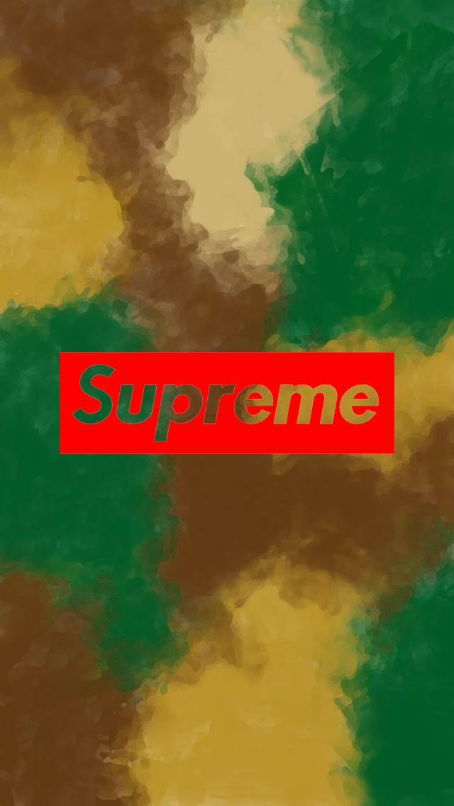 Supreme Watercolor Camouflage Wallpaper Iphone 5 By Jd 0 G On Deviantart