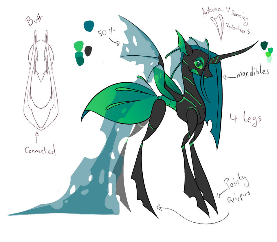 Chrysalis redesign by DamayantiArts on DeviantArt