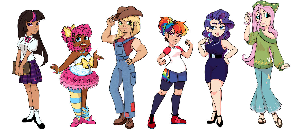 Mlp Blue Raspberry Human Deviantart Mlp human designs by DamayantiArts on DeviantArt