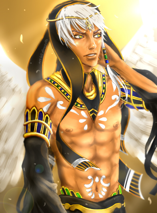 KamiAso: Egyptian God of Knowledge by shygelli on DeviantArt