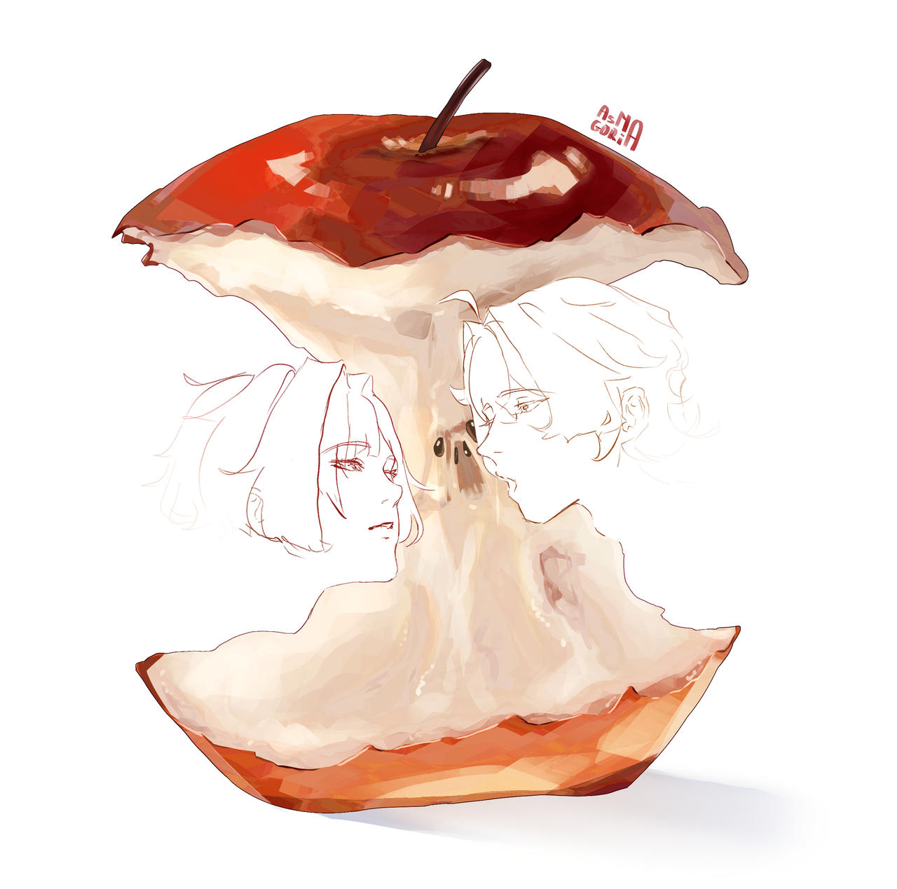 Apple by AsMAGORiA on DeviantArt