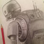 Star Wars droid K-2SO