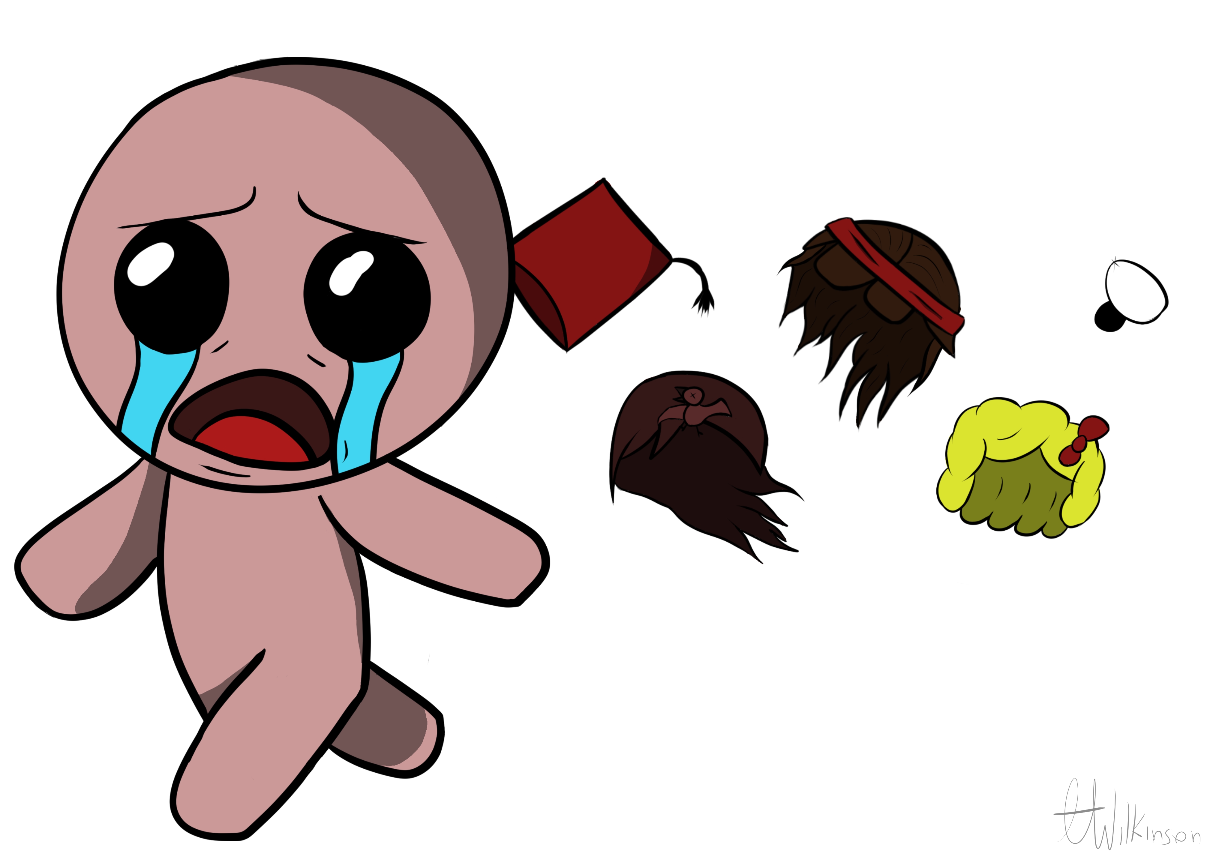 Binding of Issac (Running from himself)