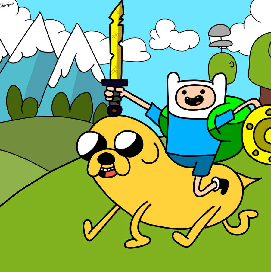 Adventure Time by JordanDoesArt on DeviantArt