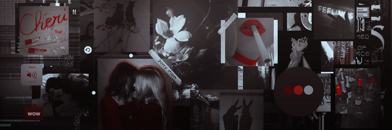 Twitter Header - Black and White by AshsMBlack on DeviantArt