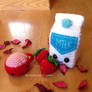 Strawberry Milkshake Amigurumi